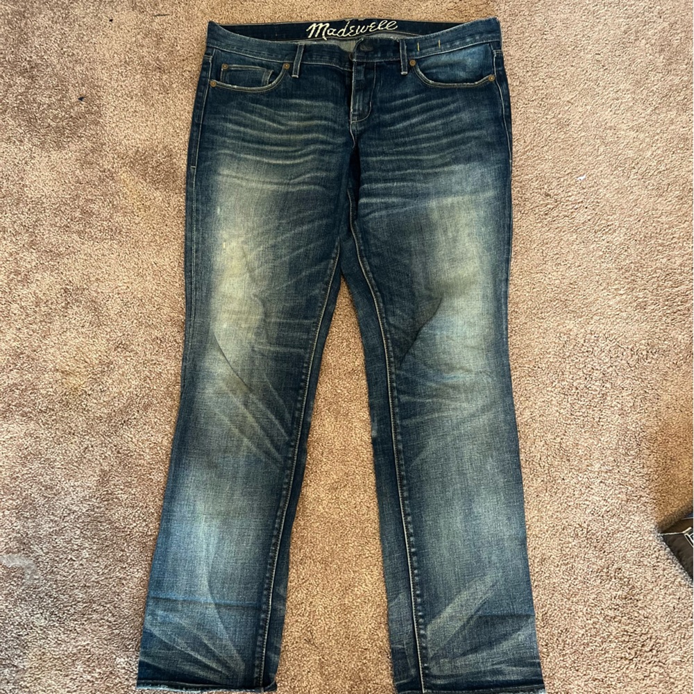 Madewell jeans, women’s straight leg, size 32